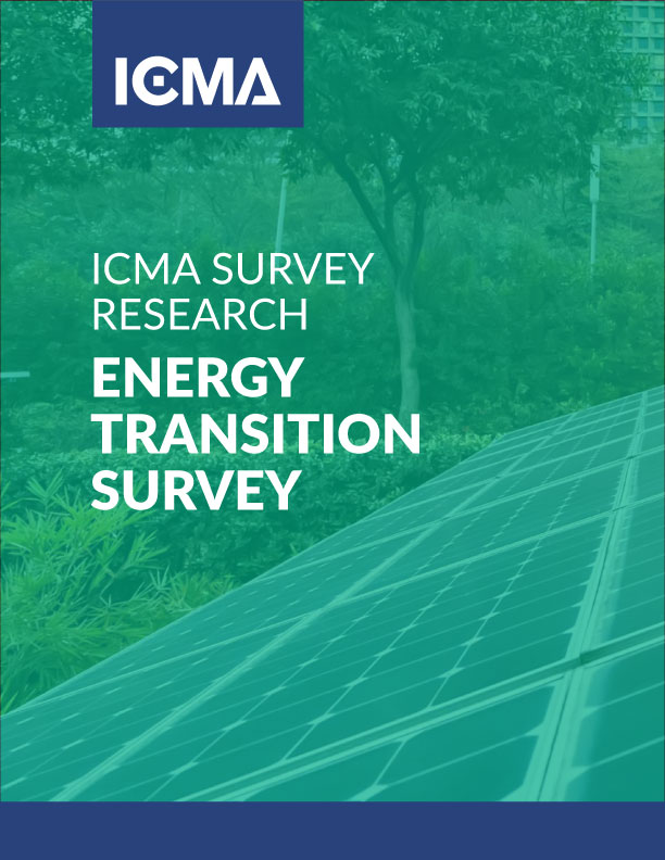 ICMA Survey Research: Energy Transition Survey