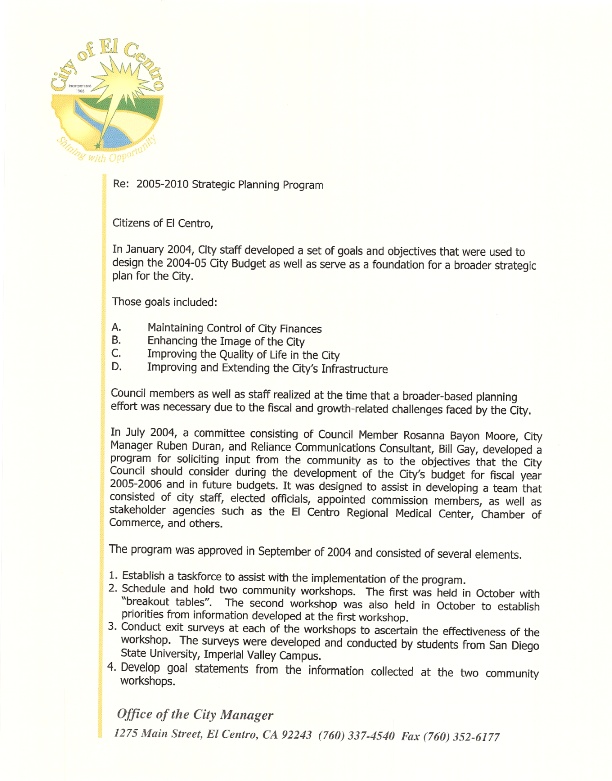 Citizen Letter | icma.org