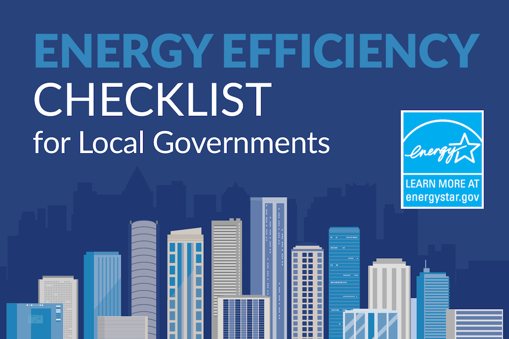 Infographic Energy Efficiency Checklist for Local Governments