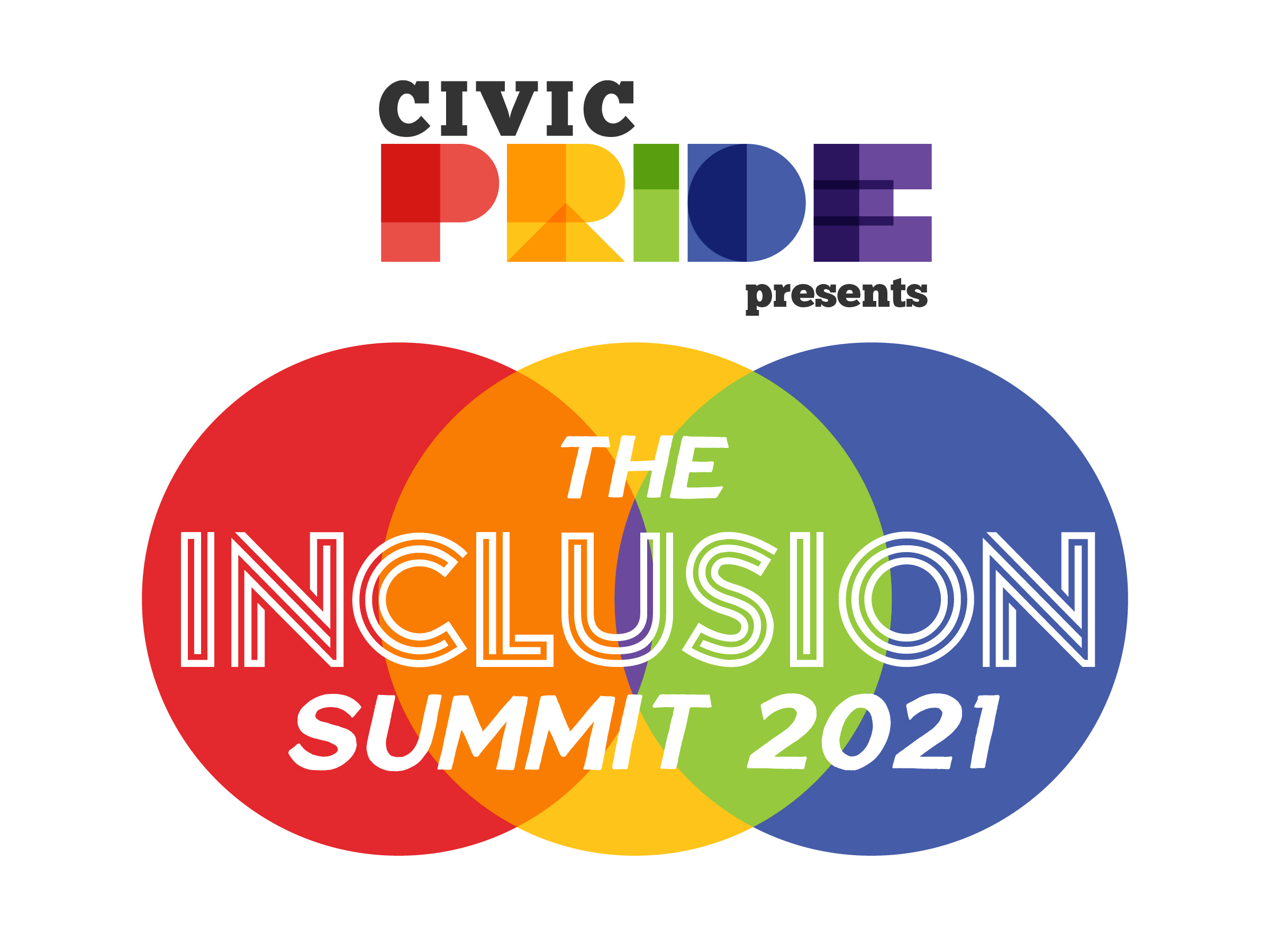 Civic Pride Inclusion Summit lockup logo