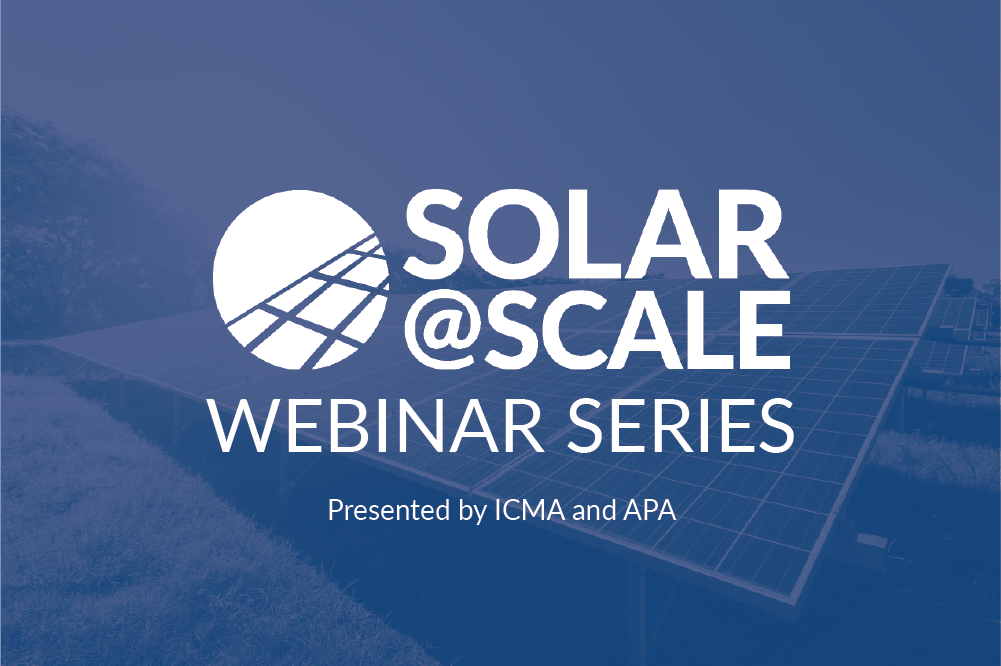 solar at scale webinar series