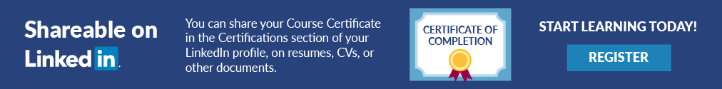 Certificate Promotions Leaderboard Ad