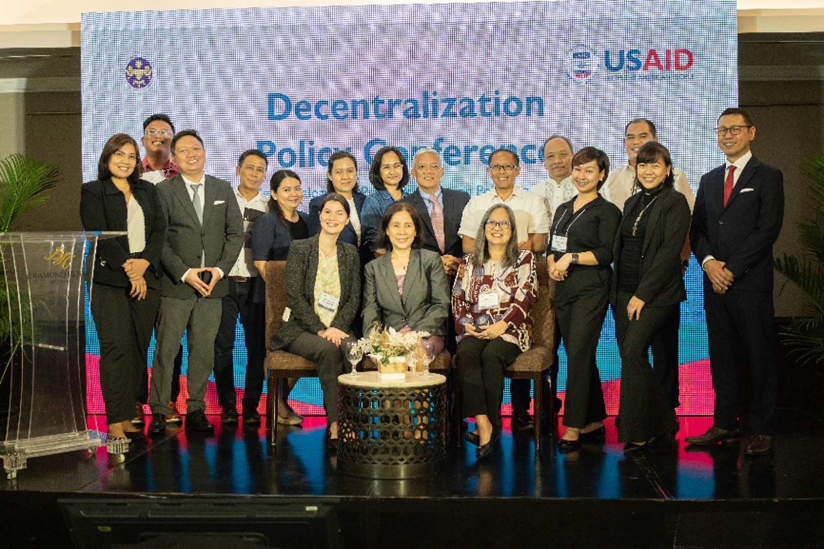 The CHANGE team during the Decentralization Policy Conference