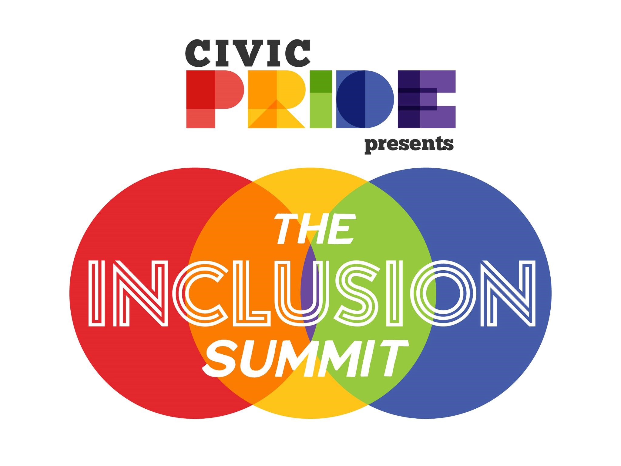 CivicPRIDE inclusion summit logo.