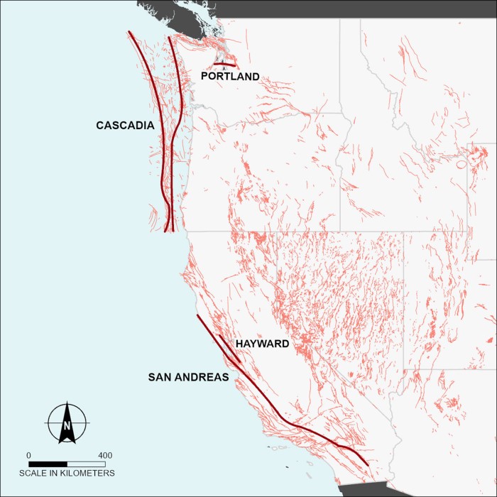 Image of fault lines