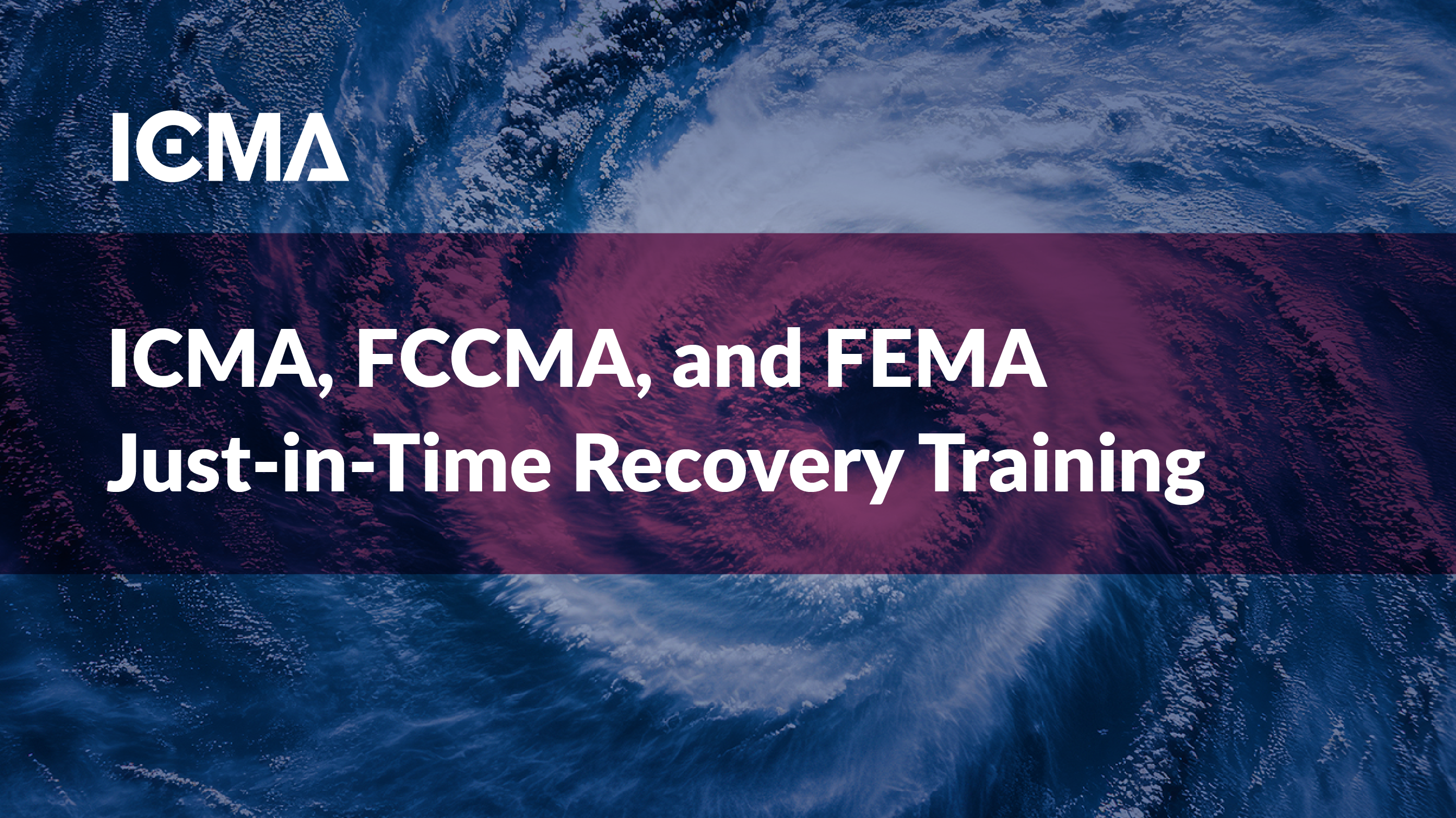 FEMA Just in time training - FCCMA