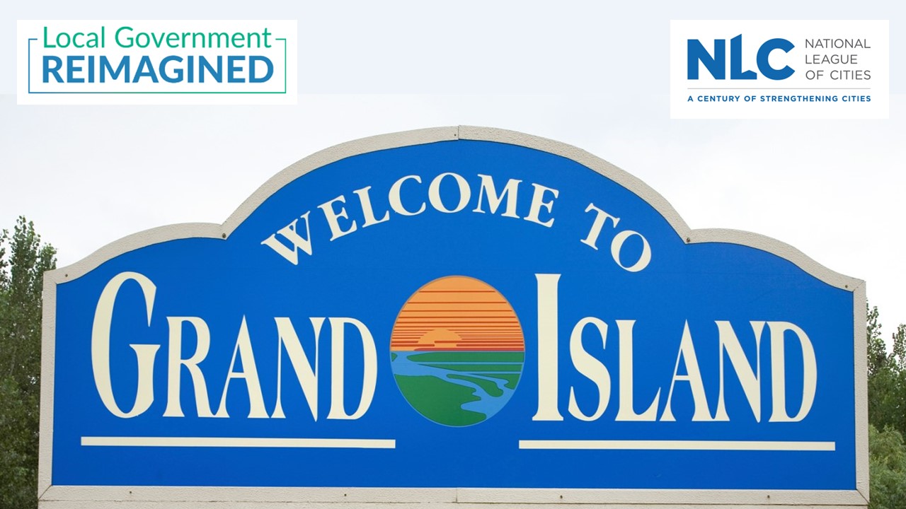 Grand Island sign