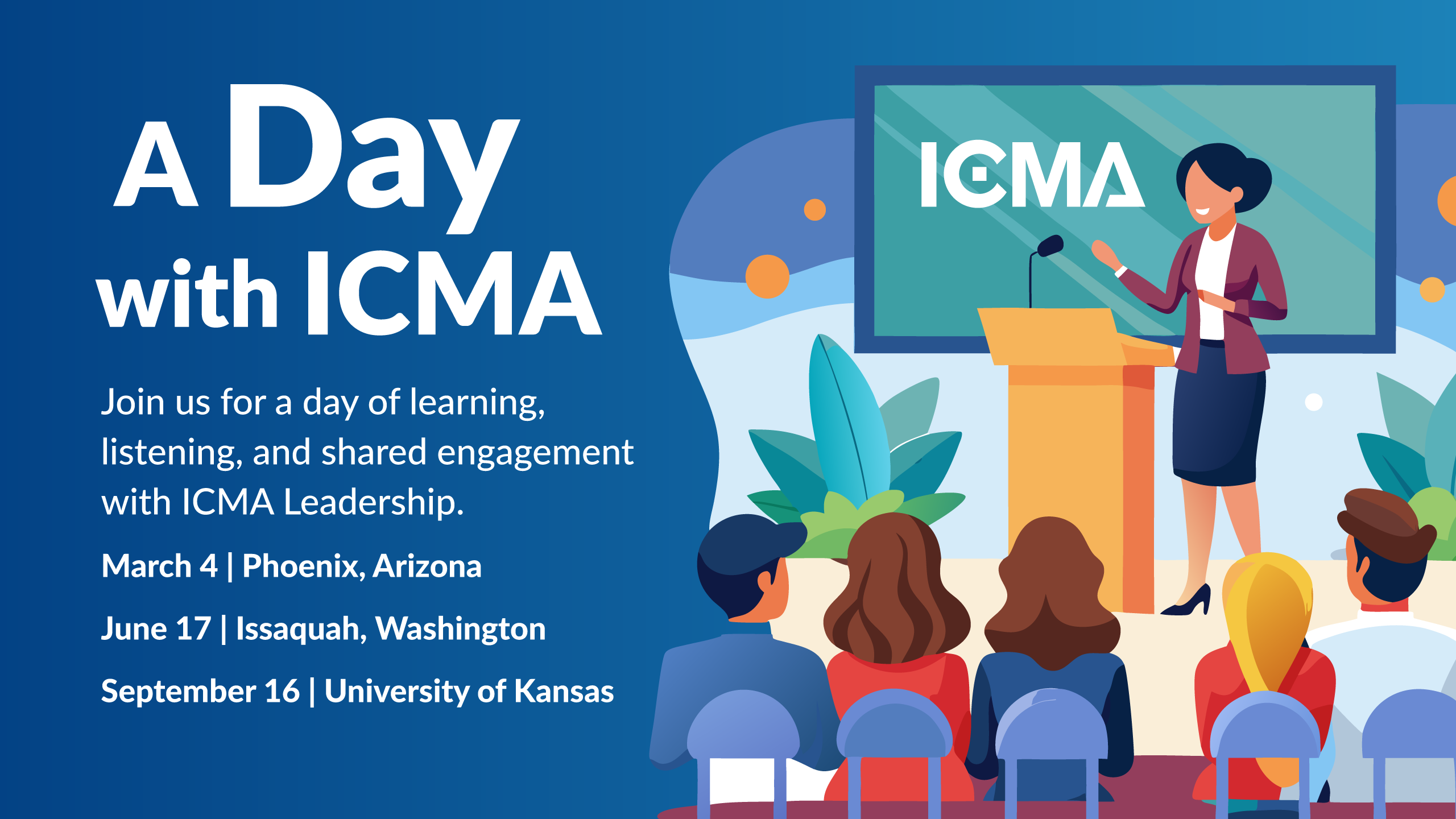 Day with ICMA with content