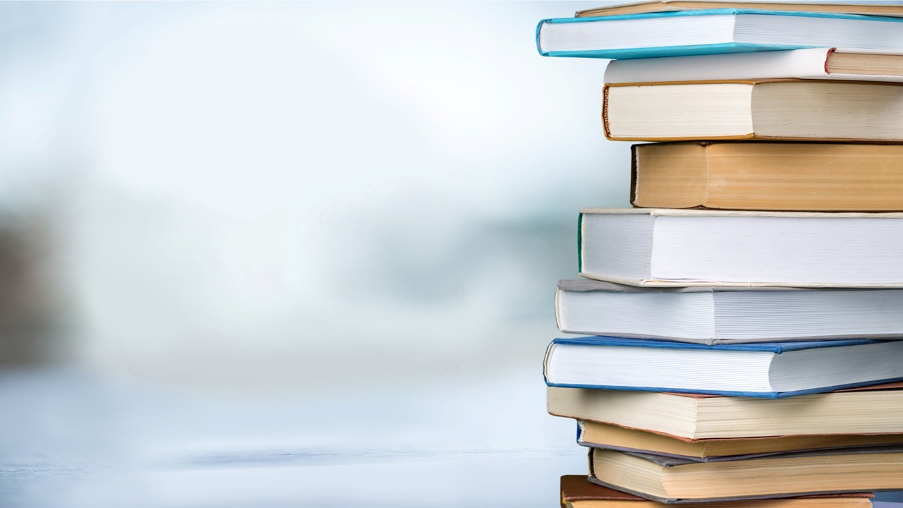 Image of stack of books