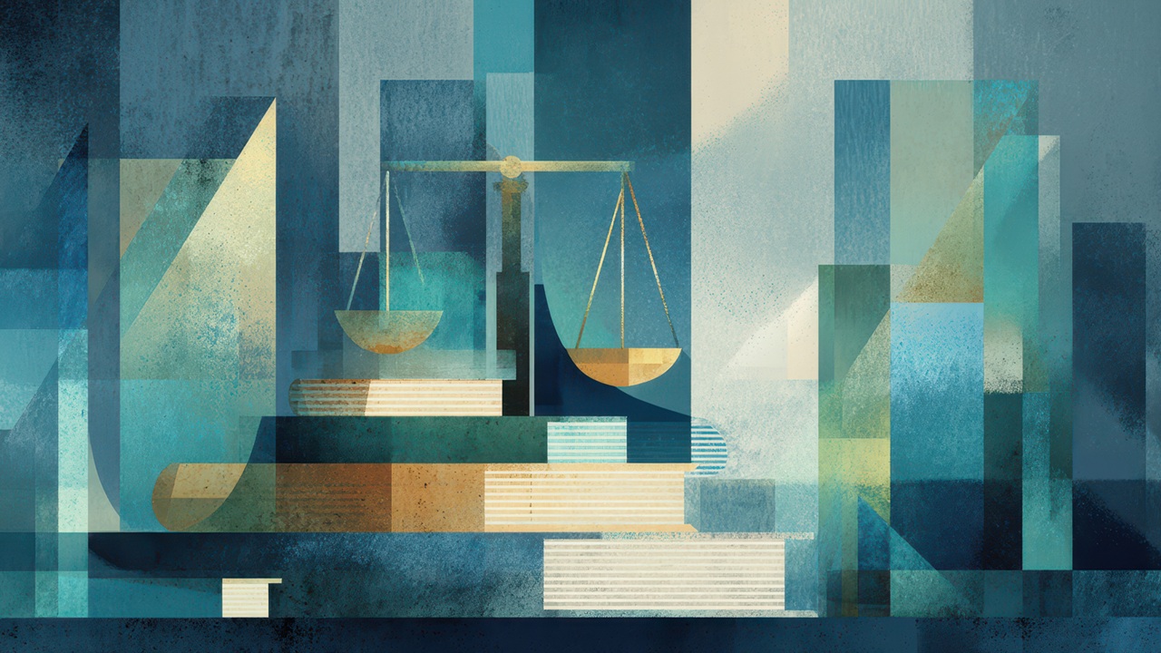 Abstract image of scales