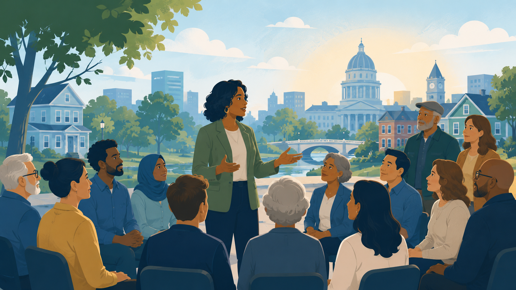he Science of Trust. How Local Leaders De-Escalate Depolarize and Reconnect.Webinar. AI Generated.png