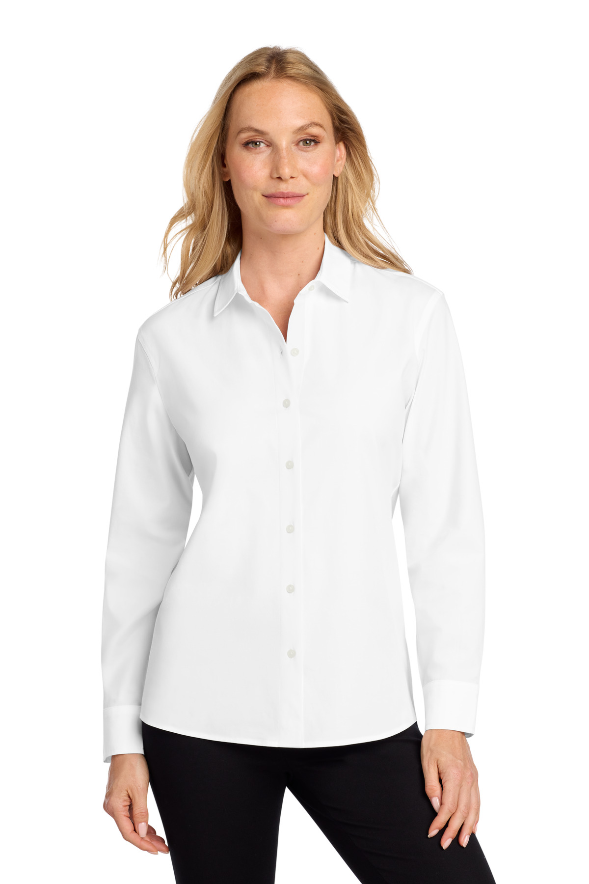 Mercer+Mettle Women's Long Sleeve Stretch Woven Shirt