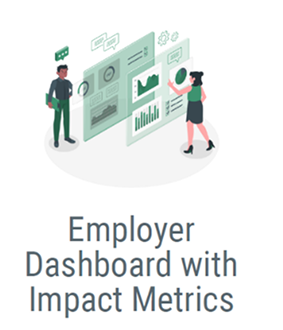 Employer Dashboard with Impact Metrics