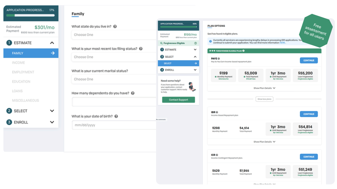 Savi student loan platform