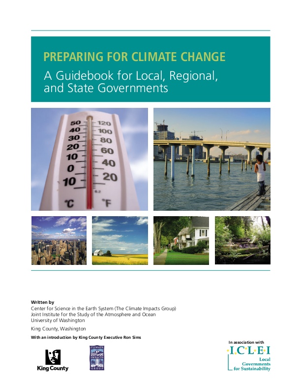 Preparing for Climate Change: A Guidebook for Local, Regional, and ...