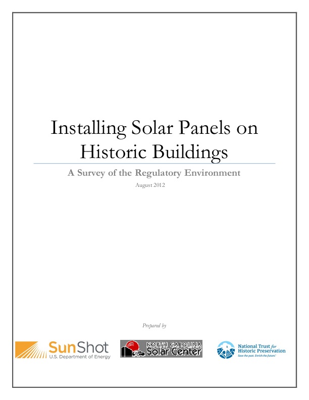 Installing Solar Panels On Historic Buildings Icmaorg