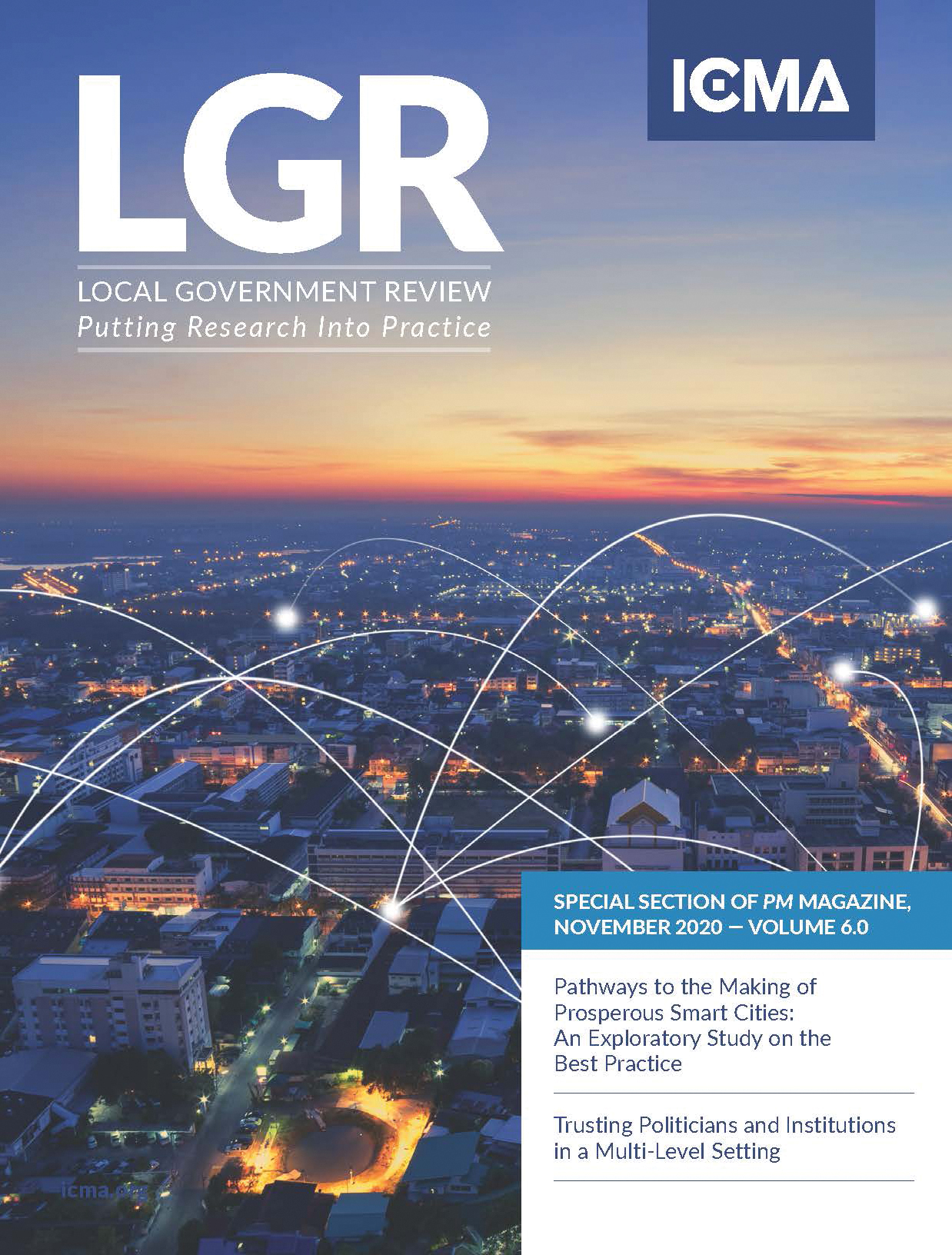 cover of local government review for november 2020