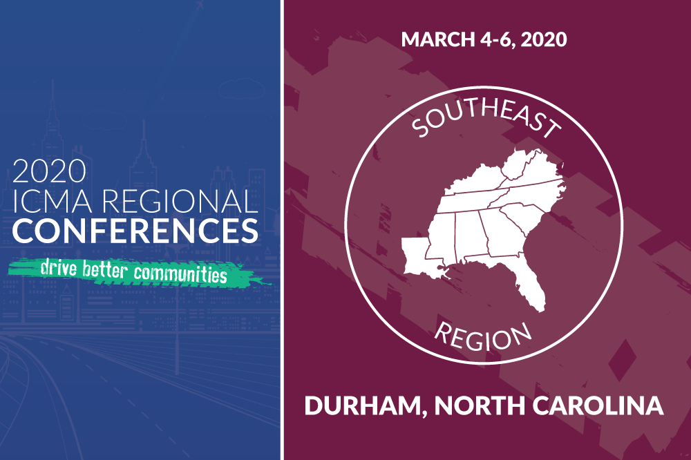 Sessions 2020 ICMA Southeast Regional Conference