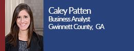 headshot of caley patten business analyst in gwinnett county georgia