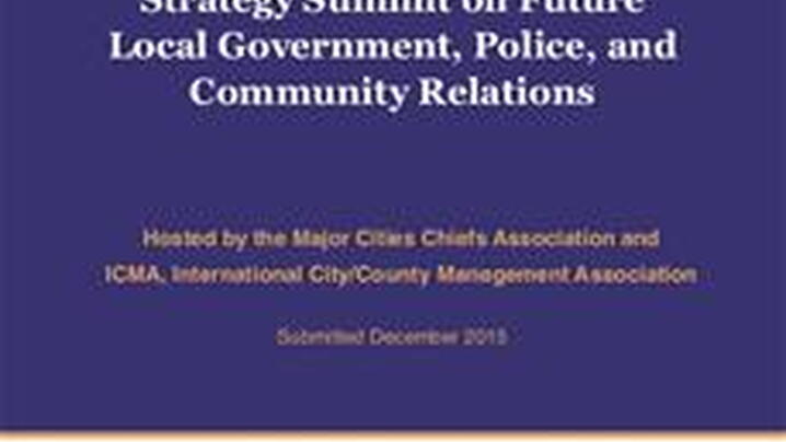 21 Conditions For Building Trust Between Police And The Community Icma Org