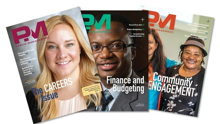 Various covers of PM magazine