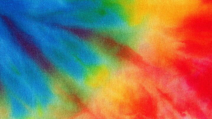 Image of a tie dye fabric