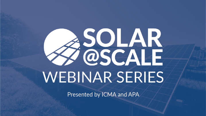 solar at scale webinar series