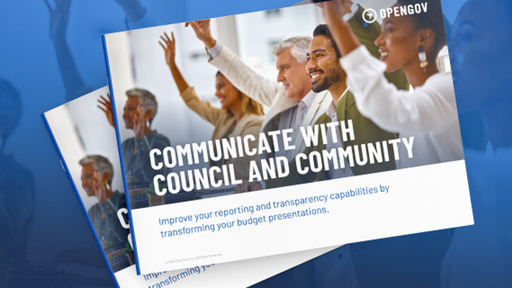 Communicate with Council and Community
