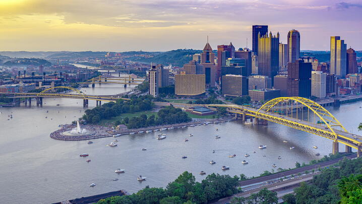 Photo of Pittsburgh skyline