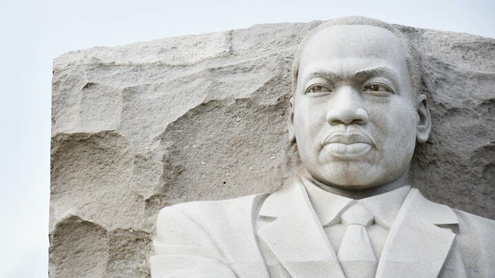 Image of MLK Jr statue