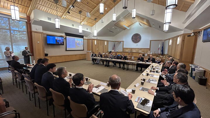 El Cerrito Shares Wildfire Preparedness Insights with Japanese Delegation