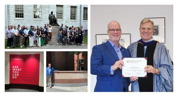 Photos of Michael Pleus at Harvard