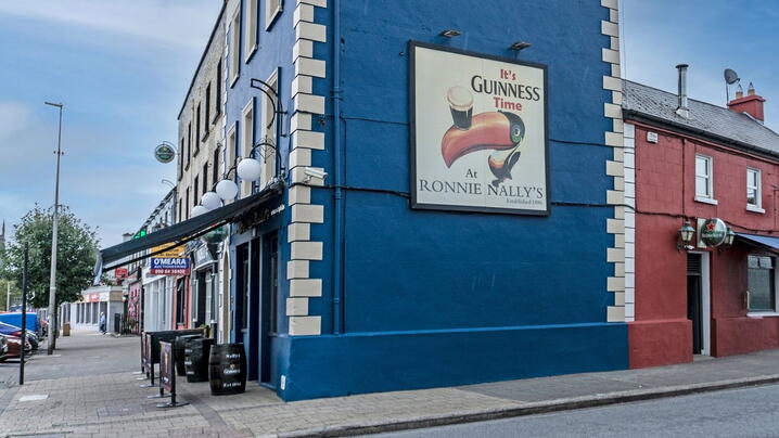 Image of Ronnie Nally’s public house in Ballymahon, County Longford, Ireland.