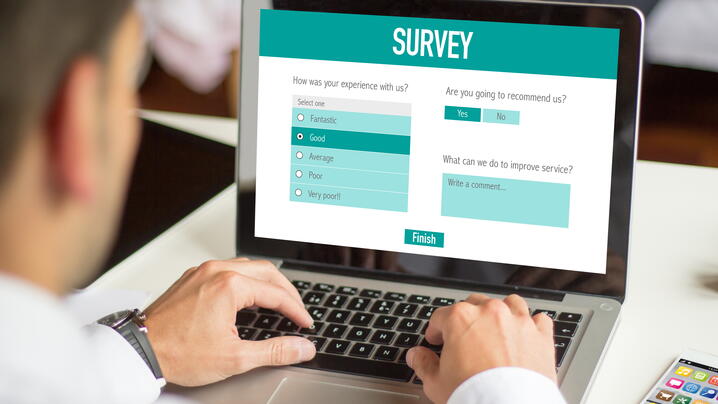 Web survey image