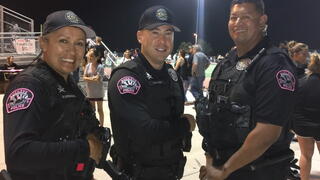 Photo of three officers from the Buckeye Police Department