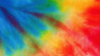 Image of a tie dye fabric