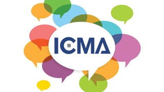 ICMA logo in a speech bubble