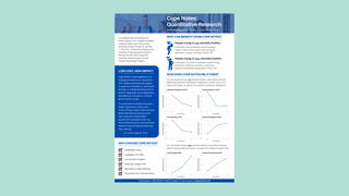 cope notes quantitative research summary analysis