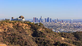 Griffith Observatory overlooking Los Angeles