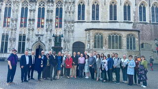 In May of 2024, a group of ICMA members, many from ICMA’s Global Engagement Committee, joined members of the ICMA Executive Board, ICMA staff, and other local government professionals, to travel to Belgium for an immersive global exchange in the cities of Bruges and Hasselt.