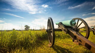 Image of cannon from Gettysburg Battlefield