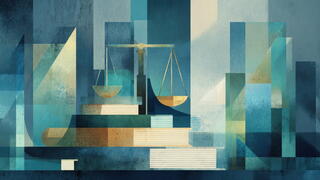 Abstract image of scales