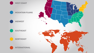 ICMA Regional Map