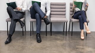 People waiting for job interview People waiting for job interview