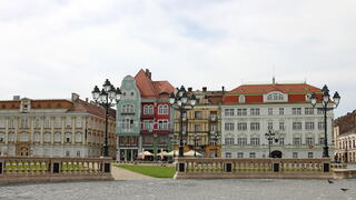 Union Square in Timisoara, Romania