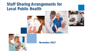 case study cover of public health shared staff 