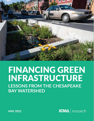 Financing green infrastructure cover