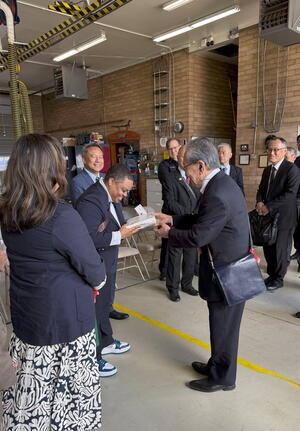 Japan Delegation CA visit