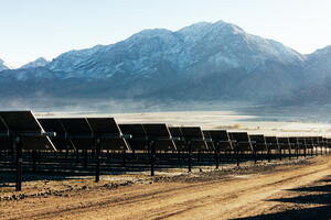 Clover Creek solar array. 