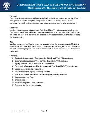 Operationalizing Equity cover